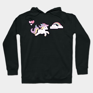 Unicorn, Unicorns, Farytale, Girls, Love, Glitter Hoodie